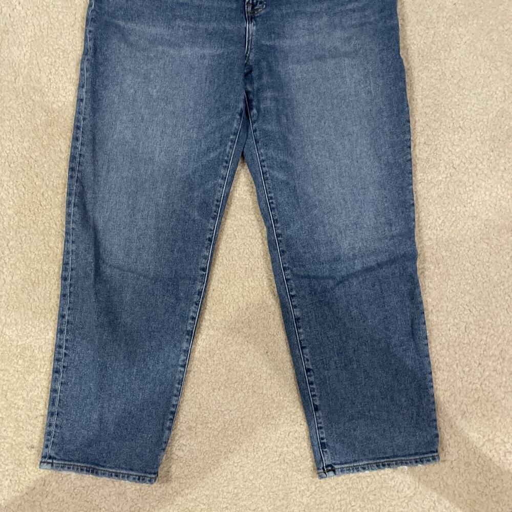 Madewell Perfect Vintage Straight Crop Jean Size 32 Preowned - Picture 2 of 13